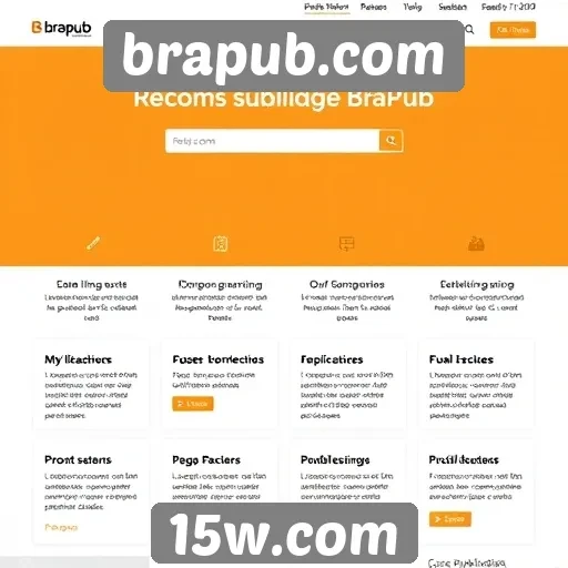 Recursos e funcionalidades do site brapub.com